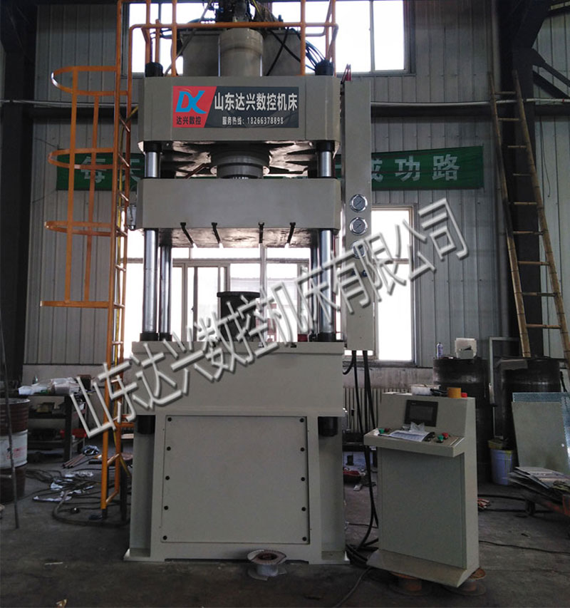 復合材料樹脂玻璃鋼材料成型四柱三梁液壓機